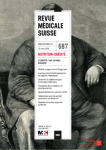 REVUE MEDICALE SUISSE, N° 687 - 25 mars 2020 - Nutrition-Obésité