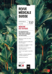 REVUE MEDICALE SUISSE, N° 737 - 5 mai 2021 - Médecine des voyages
