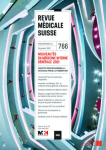 REVUE MEDICALE SUISSE, N° 766 - 26 janvier 2022 - Nouveautés en médecine interne générale 2021