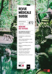 REVUE MEDICALE SUISSE, N° 872 - 1er mai 2024 - Médecine des voyages