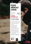 REVUE MEDICALE SUISSE, N° 742 - 9 juin 2021 - Médecine des addictions