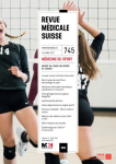 REVUE MEDICALE SUISSE, N° 745 - 14 juillet 2021 - Médecine du sport