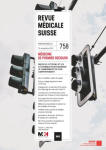 REVUE MEDICALE SUISSE, N° 758 - 10 novembre 2021 - Médecine de premier recours
