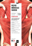 REVUE MEDICALE SUISSE, N° 729 - 10 mars 2021 - Rhumatologie