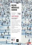 REVUE MEDICALE SUISSE, N° 790 - 13 juillet 2022 - Santé publique