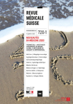 REVUE MEDICALE SUISSE, N° 720-1 - 13 janvier 2021 - Nouveautés en médecine 2020
