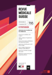 REVUE MEDICALE SUISSE, N° 795 - 14 septembre 2022 - Hypertension