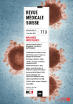 REVUE MEDICALE SUISSE, N° 710 - 14 octobre 2020 - Maladies infectieuses