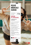 REVUE MEDICALE SUISSE, N° 778 - 20 avril 2022 - Médecine de l'adolescence