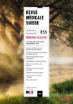 REVUE MEDICALE SUISSE, N° 855 - 20 décembre 2023 - Médecine palliative